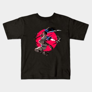 Red Sun Attack Kids T-Shirt